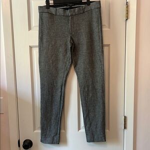 Banana Republic Sloan Gray Micro Pattern Slim Fit Dress Pants - Size 6
